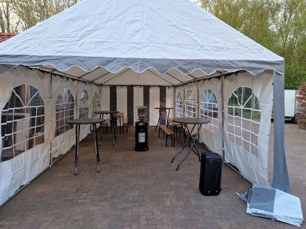 Partytent 4x8 meter