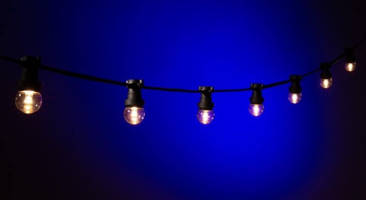 Prikkabel warm wit 20 meter