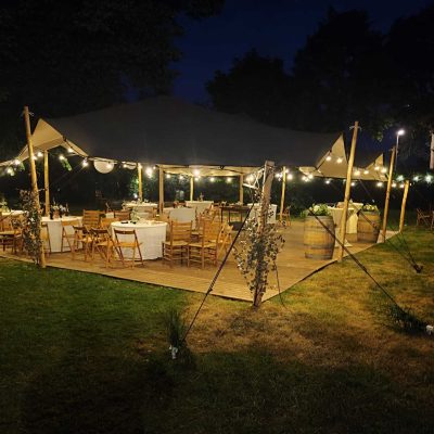 Stretchtent 10x12 meter